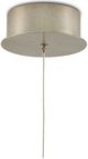 Currey & Company Regatta Cupertino/Silver Round Multi-Drop Pendant Lighting-2