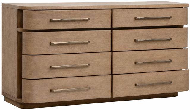Magnussen Home® Thorne Amber Brown Double Drawer Dresser-2