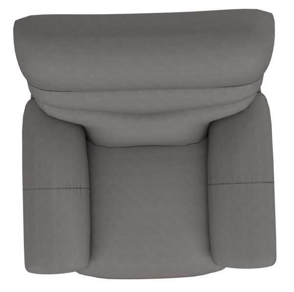 La-Z-Boy® Joshua Grey Leather Manual Wall Recliner-4