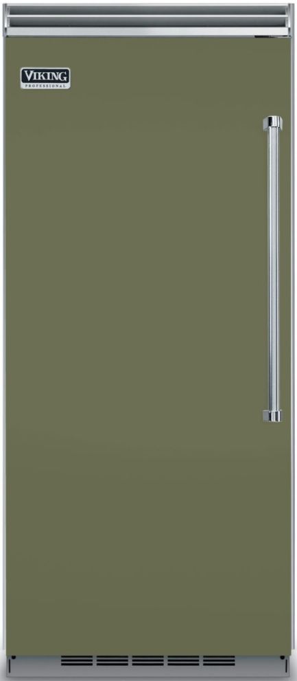 Viking® 5 Series 19.2 Cu. Ft. Cypress Green Professional Left Hinge All Freezer-0