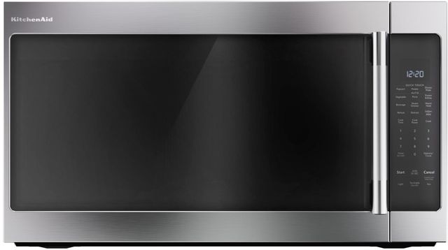 KitchenAid® 30" 2.1 Cu. Ft. PrintShield Stainless Steel Over the Range Microwave-0