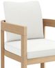 New Classic® Home Furnishings Wesley 6-Piece White Acacia/Sundura Outdoor Patio Side Chair Set-5