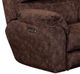 Catnapper® Sedona Mocha Power Headrest Lay Flat Recliner-1