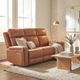 Primo™ International Cavron Heritage Collection Cognac Leather-Match Power Motion Sofa-2