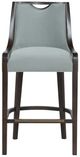 Fairfield® Customizable Anthony Channel Quilt Back Bar Stool-1