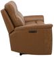 Liberty Furniture Cooper Camel Leather Triple Zero Gravity Power Reclining Sofa-4