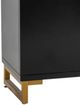 Crestview Collection Corinthian Black/Gold Sideboard-1