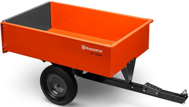 Husqvarna® 12 Cu. Ft. Steel Swivel Dump Cart-0