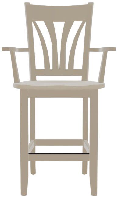 Mavin Customizable Hartford 24" Arm Bar Stool-1
