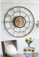 A & B Home Bronze/Gold Clock-5