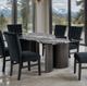 Furniture of America® Selsey 7-Piece Black Dining Table Set-4
