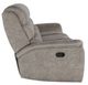 New Classic® Home Furnishings Kamari Gray Dual Manual Reclining Sofa-4