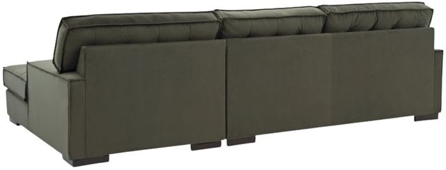 Signature Design by Ashley® Caspian-Town 2-Piece Olive Right Arm Facing Sectional and Chaise-3
