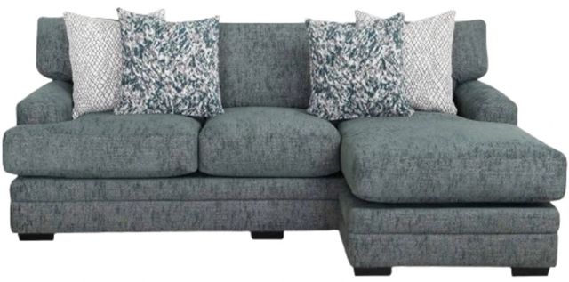 Franklin™ Emerald Matcha Teal Sofa with Reversible Chaise-1