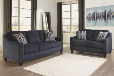 Benchcraft® Creeal Heights Ink Queen Sofa Sleeper-4