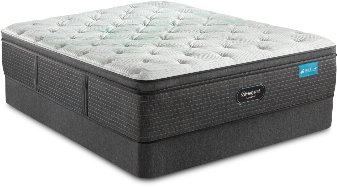 Beautyrest Harmony Cayman 15.5 Hybrid Medium Pillow Top Queen Mattress Pattersons