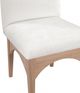 Meridian Furniture Waldorf Cream/Natural Chenille Upholstered Dining Chair-4