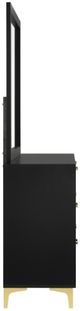 Coaster® Kendall Black Dresser with Mirror Set-2
