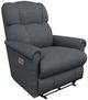 La-Z-Boy® Pinnacle Denim Power Wall Recliner with Headrest and Lumbar-0