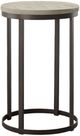 Elements International Frederick 2-Piece Beige/Black Occasional Table Set-2
