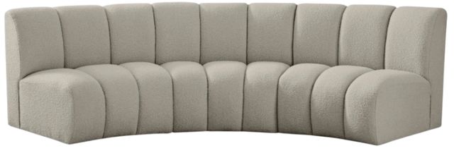Meridian Furniture Infinity 3-Piece Taupe Modular Sectional-0