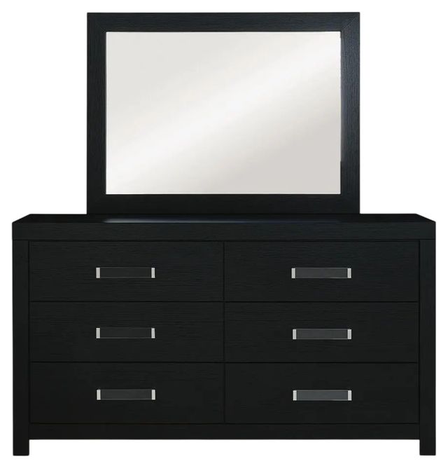 Signature Design by Ashley® Maeling Black Dresser and Mirror-2