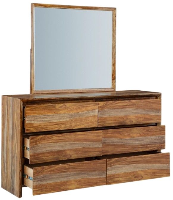 Signature Design by Ashley® Dressonni Brown Dresser and Mirror-1