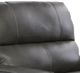 La-Z-Boy® Maddox Slate Leather Power Reclining Chair and a Half with Headrest-1