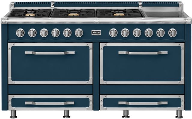 Viking® Tuscany 66" Squall Pro Style Dual Fuel Range-0