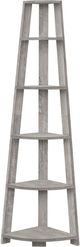 Monarch Specialties Inc. Grey Bookcase-0
