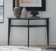 Liberty Furniture Capri Glass Top Sofa Table with Espresso Base-1