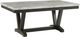 Elements International Everdeen 7-Piece Charcoal Upholstere Dining Set-4