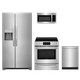 Frigidaire® 4 Piece Stainless Steel Kitchen Package-0