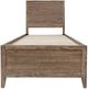 Jofran Inc. Maxton Wash Brown Youth Twin Panel Bed-3