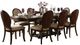Mazin Furniture Delavan Cherry Brown Dining Table with Extension-2