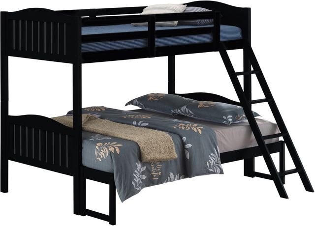 Coaster® Arlo Black Twin/Full Bunk Bed-2