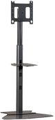 Chief® Black Medium Flat Panel Floor Stand-0