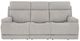 BarcaLounger® Casual Comfort Ashbee Arula Dove Power Reclining Sofa with Power Headrest-2