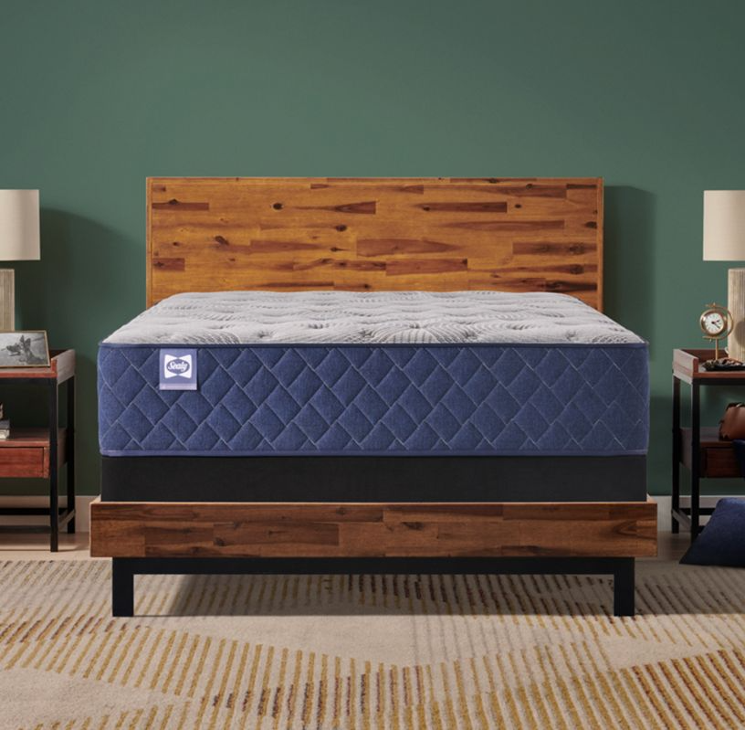 Sealy Golden Spirit 14.5" Gel Memory Foam Medium Tight Top Full Mattress - Thumbnail 4