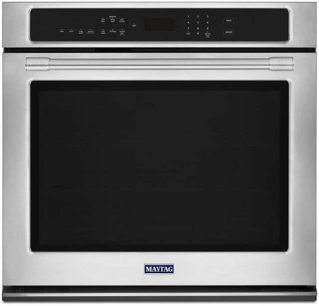 Maytag® 30" Fingerprint Resistant Stainless Steel Electric Built In Single Oven-0