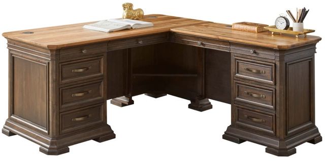 Martin Furniture Sonoma Dark Roast L-Desk-0