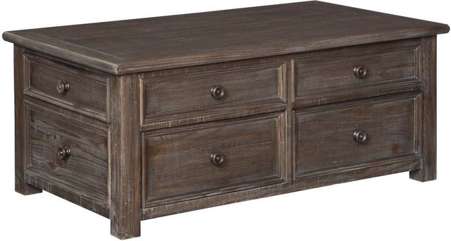Signature Design by Ashley® Wyndahl 2-Piece Rustic Brown Living Room Table Set-1