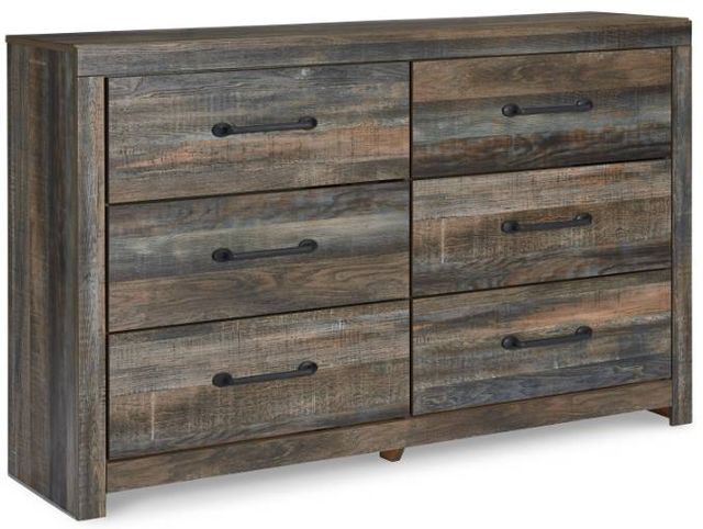 Signature Design by Ashley® Drystan 6-Piece Brown Queen Bookcase Bedroom Set-2