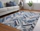 Feizy Indio Beige/Navy 5' x 8' Rug-5