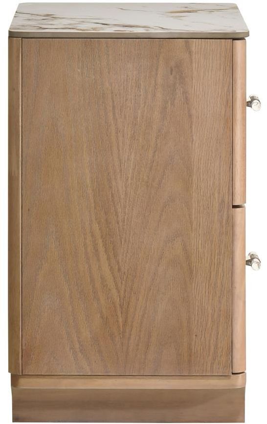 Coaster® Leanne Light Oak Nightstand-4
