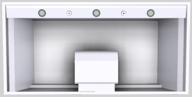 Vent-A-Hood® Designer Series 48" White Wall Mounted Range Hood-3