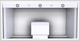 Vent-A-Hood® Designer Series 48" White Wall Mounted Range Hood-3