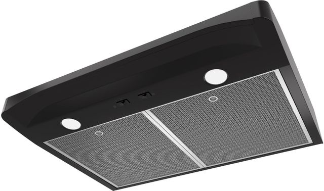 Broan® Elite Alta™ 1 Series 30" Black Convertible Under Cabinet Range Hood-2