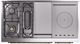 Ilve® Nostalgie II Series 48" Glossy Black Pro Style Dual Fuel Range-3