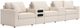 Signature Design by Ashley® Modmax 5-Piece Oyster Modular Sectional with Audio System-0